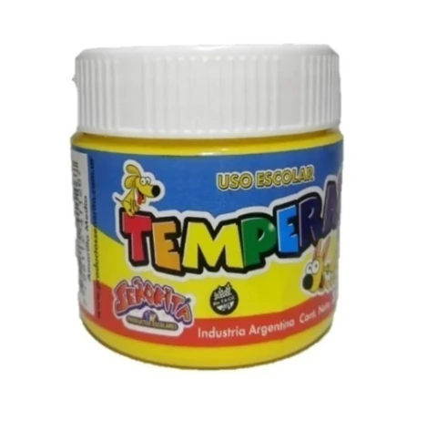 POTE DE TEMPERA DE 250 G COLORES CLASICOS - Nanu Multigrafica