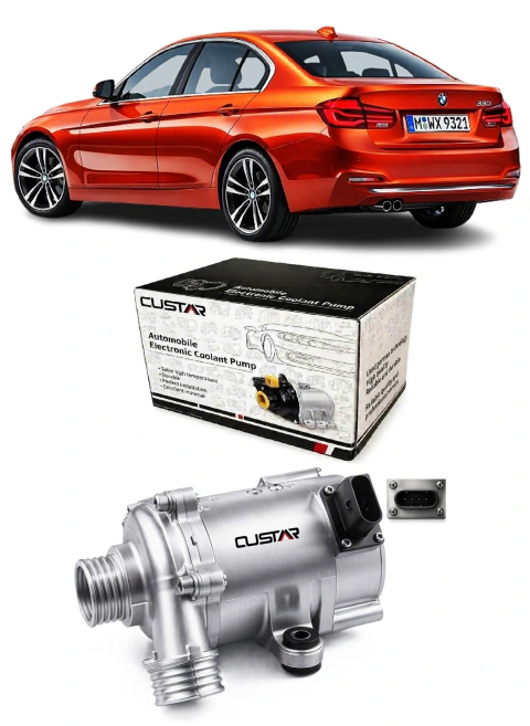 BOMBA ÁGUA ELÉTRICA SUPERPREMIUM BMW 1 2 3 4 5 X1 X3 X4 X5 X6 - MOTOR N20 - GERAÇÃO E F