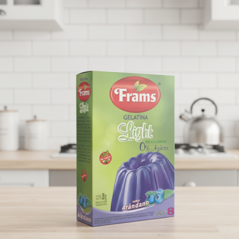 Gelatina Frams Sabor Arándanos - comprar online