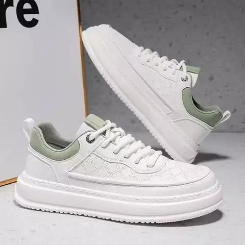 Tênis Sneaker Casual Sola Alta Masculinos - comprar online