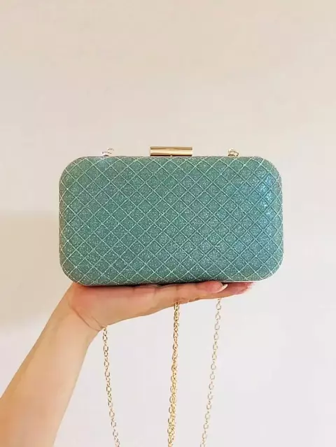 Bolsa Tiracolo / Carteira Feminina Com Glitter Para Festa / Banquete / Casamento WT168-125
