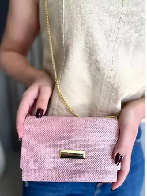 Bolsas Brilhante Feminina de Ombro ou Mão Festa Glitter Transversal Quadrada Bolsa de Lado Pequena Barata Envio Rapido com Metal