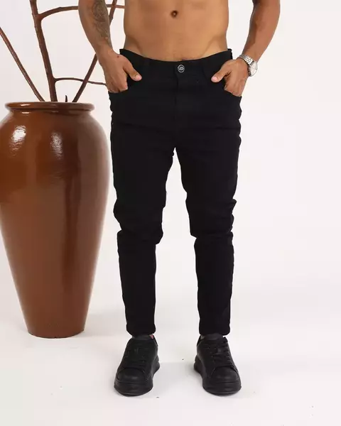 Calça Jeans Skinny Black Nature