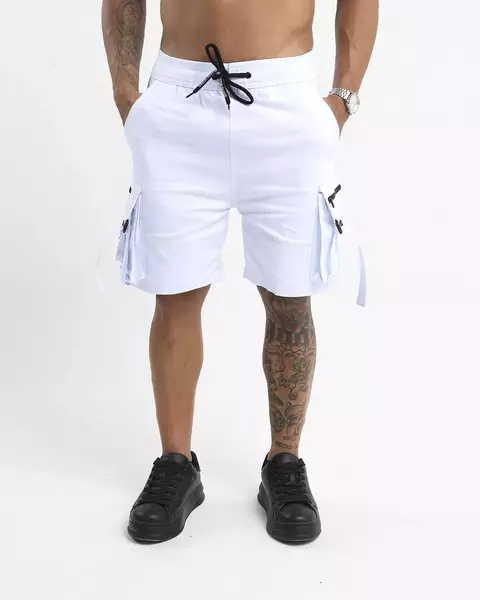 Short Brim Cargo White Tokyo