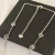 Chocker Flores Vazadas e Haste Prata - comprar online