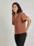 Blusa Decote V Viscotricot - loja online