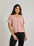Blusa Decote V Viscotricot - Nina Basics
