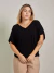 Blusa Decote V Viscotricot