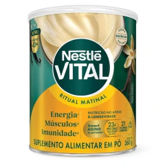 Vital Ritual Matinal 360g (adulto 40+) - Baunilha - Nestle