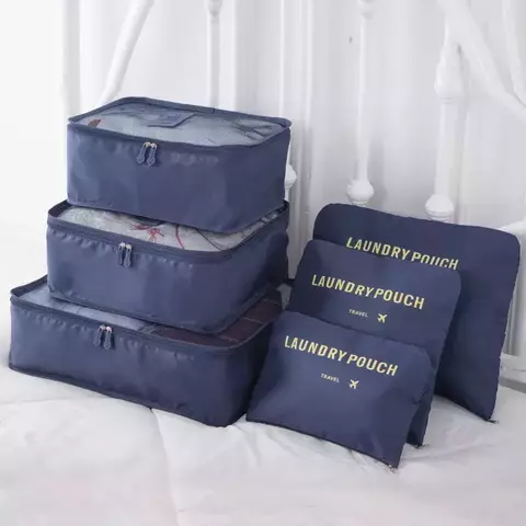 Kit Organizador De Malas 6 Unidades | Laundry Pouch - comprar online