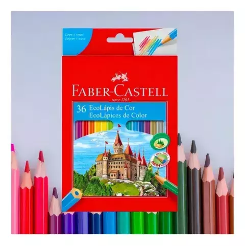 LAPIS 36 CORES FABER CASTELL - comprar online