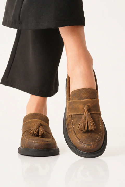 Mocasín Zoe gamuza