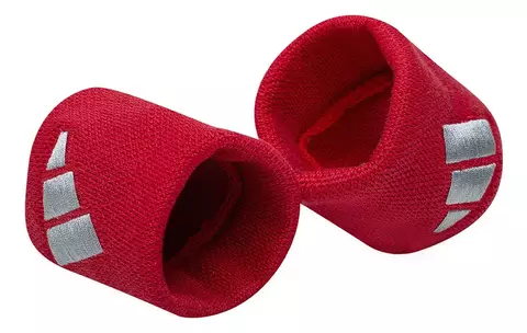 Muñequeras De Tenis adidas Ang Roja Solo Deportes Color Rojo