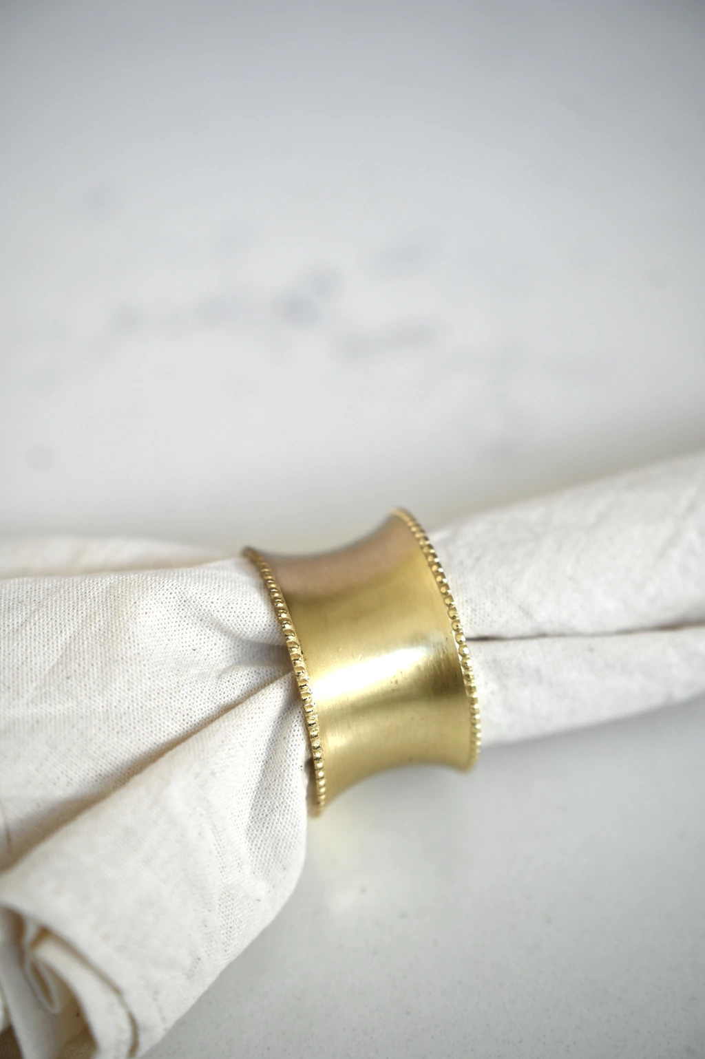 Anillos Porta Servilleta Amarilis - x4 -