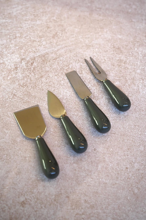 Set de Cubiertos para Quesos Bosque - x4 -