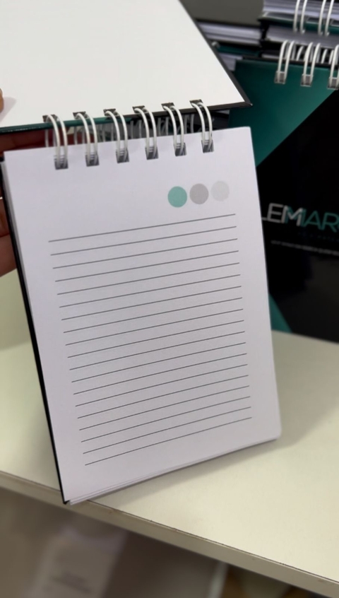 Caderno de senhas 21x7,5cm - comprar online