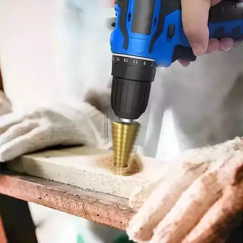 Brocas Titânio Escalonada + Estojo de Brinde - Precisão, durabilidade e organização em um só kit - comprar online