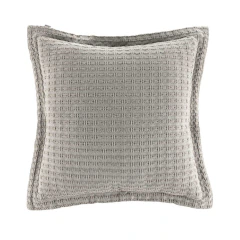 Almofada Decorativa Karsten Atlanta 100% Algodão Cinza Cromio