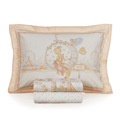 Jogo de Cama Casal Infantil 200 Fios Karsten Vick 4 pçs