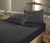 Jogo de Cama Queen Toque Acetinado Altenburg Slim Preto 3pçs - comprar online