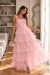 Vestido Tule Camadas Z2372