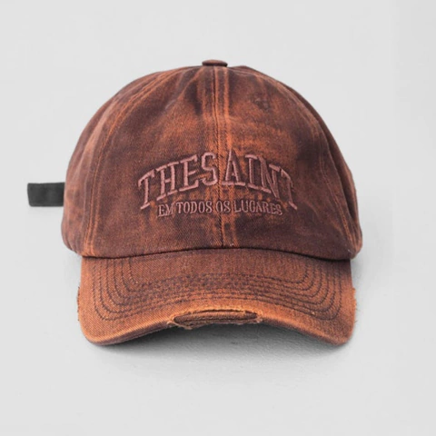 Dad Hat TheSaint College marrom