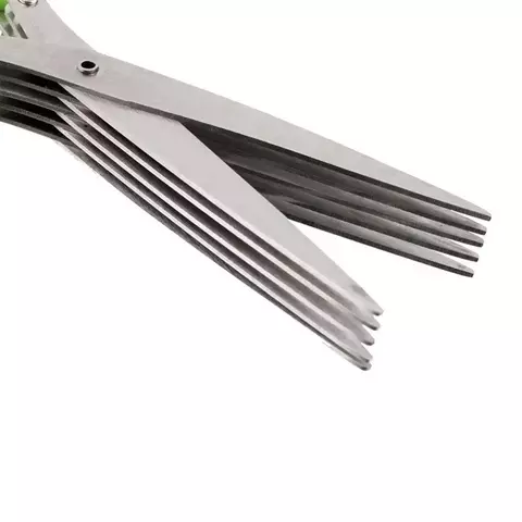 Tesoura de Cozinha Multifuncional em Aço Inox. Perfeita para quem busca rapidez e eficiência no dia a dia.