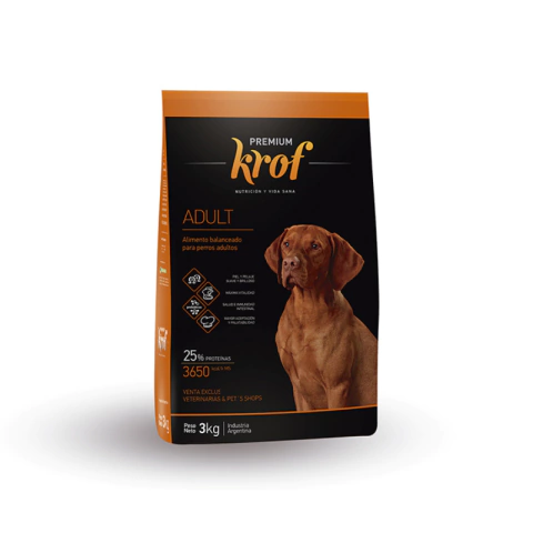 Krof Adult Dog - Alimento Balanceado para Perros Adultos - comprar online