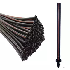 KIT - ESTACA P/ MICRO ASPERSOR VERDE MC20 + MICROTUBO 60CM na internet
