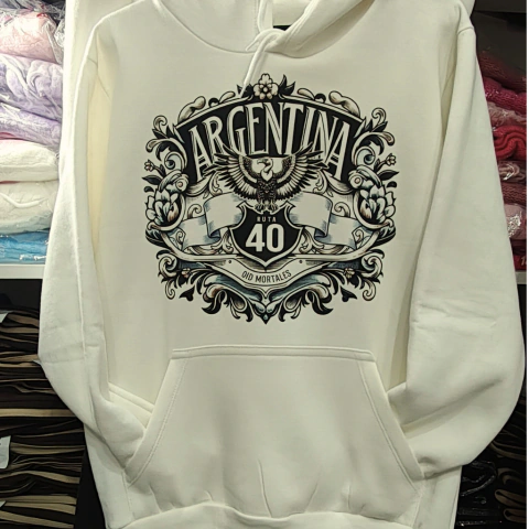 Buzo Hoodie "RUTA 40"