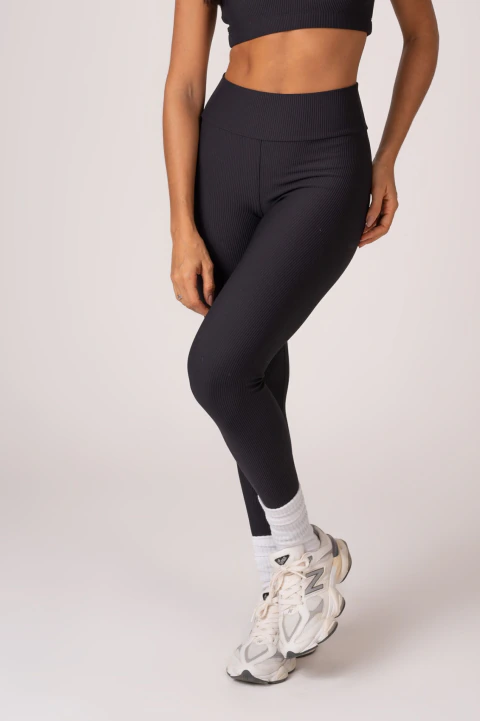 Legging Canelado LIOR - Preto