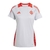 Camisa Internacional Treino 25/26 - Torcedor Adidas Feminina - Branca com detalhes em vermelho