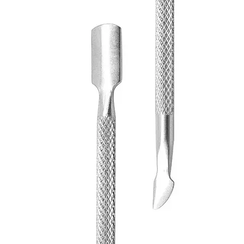 1pcs aço inoxidável dupla cabeça cutícula empurrador manicure ferramentas pa