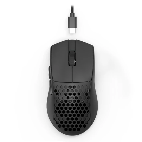 MOUSE GAMER ULTRA-LEVE BLUDHOUND LITE PRETO M617-LIT