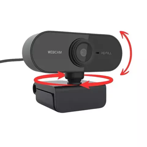 Webcam Câmera Computador Full HD 1080x1920p 2MP USB Plug Play Microfone Embutido