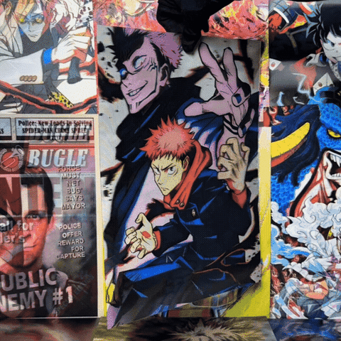 JUJUTSU KAISEN 001 POSTER 3D