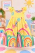 Vestido Infantil Amarelo – Estampado - comprar online