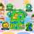 Camiseta Infantil verde 100% Algodão - Estampa Selva na internet
