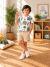 Camiseta Infantil Branca 100% Algodão - Estampa Ônibus