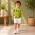 Camiseta Infantil Verde 100% Algodão - Estampa Tartores