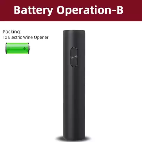 Abridor de Vinho Elétrico