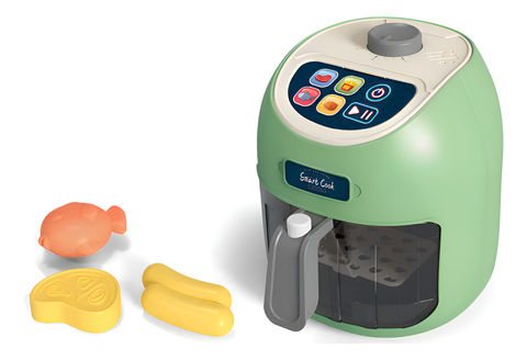 Air Fryer Smart Cook Mini Freidora Juguete Cocina Luz Sonido
