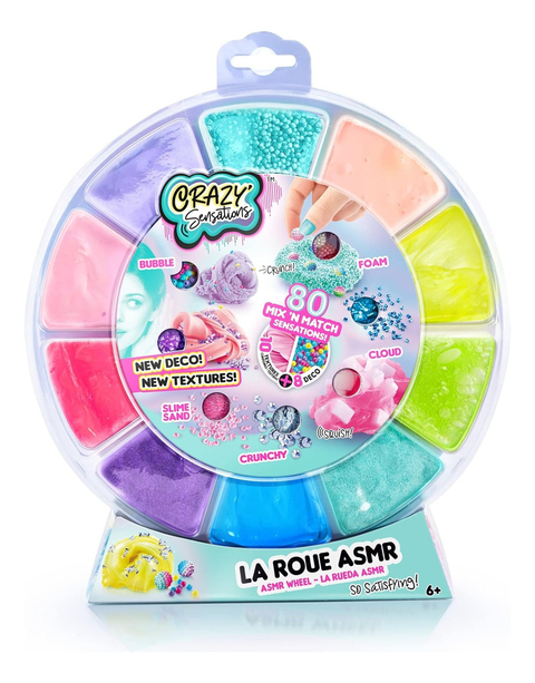 Crazy Sensations Slime Asmr Wheel La Rueda Asmr Texturas