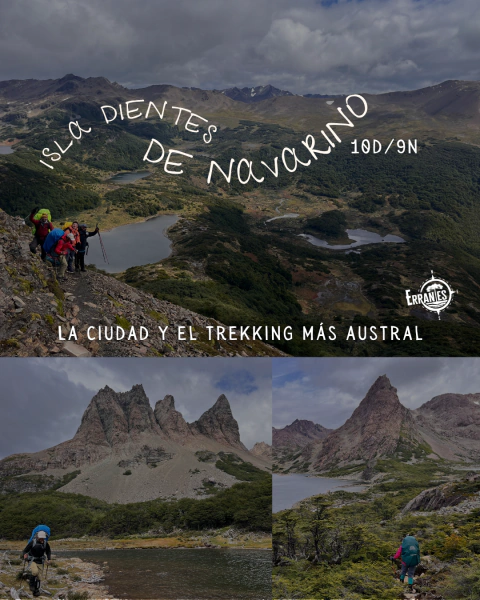 Explora Isla Navarino; El trekking y la ciudad más austral del mundo del 3 al 12 de Febrero