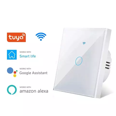 VoiceSwitch™ Pro – Interruptor WiFi Inteligente Tuya | Controle por Toque e Voz Alexa/Google - comprar online
