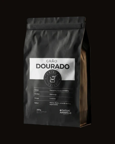 Grão Dourado - Moído, 250 g - 100% Arábico