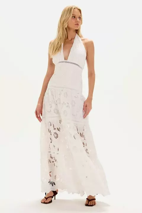 VESTIDO MARCELA OFF WHITE