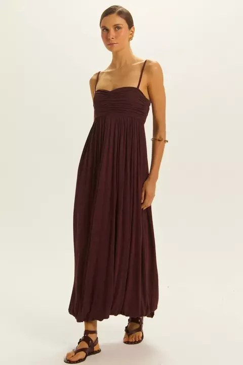 VESTIDO GABRIELA (MARROM COFFEE)