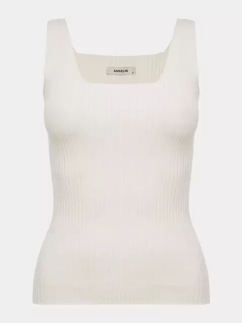 REGATA RECORTE QUADRADO CRU