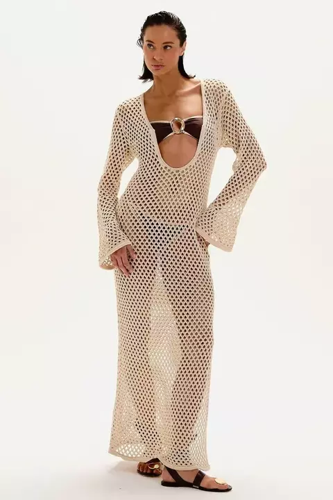 VESTIDO MARIAH NATURAL